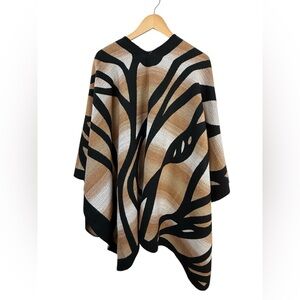 Women's Blanket Poncho Cape Shawl Cardigans OS